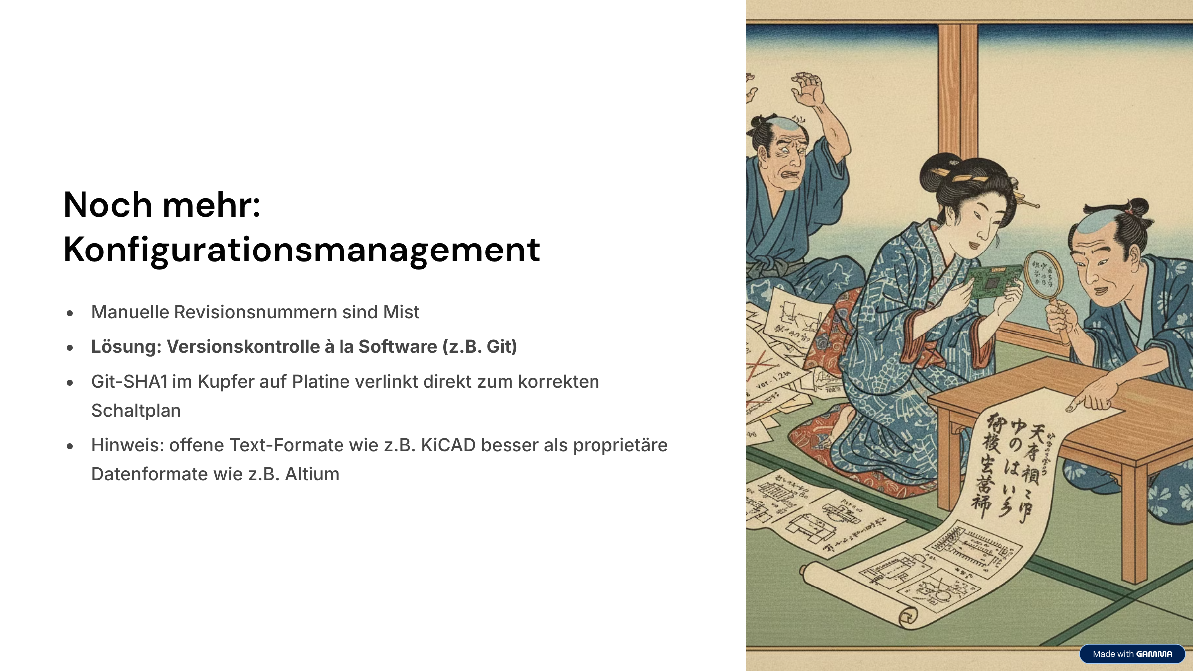 Konfigurationsmanagement für agile Hardware