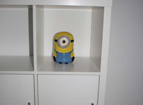 Minion zieht mit um